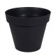 Pot rond Noir 11L 25x28cm